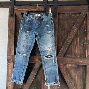 One Teaspoon distressed jeans Sz-25
